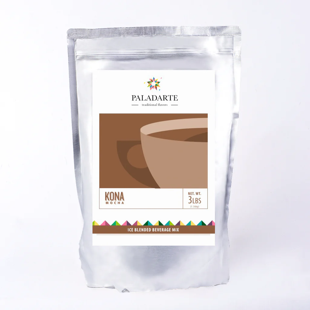 Kona Mocha polvo (Café y chocolate) Paladarte 1.36 KG.