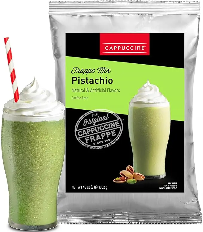 Polvo Pistache / Cappuccine 1.36 KG.