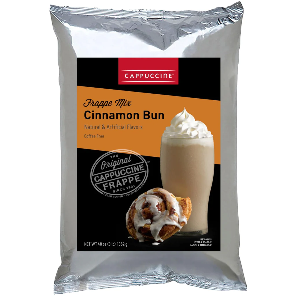 Polvo Cinnamon Bun / Cappuccine 1.36 KG.