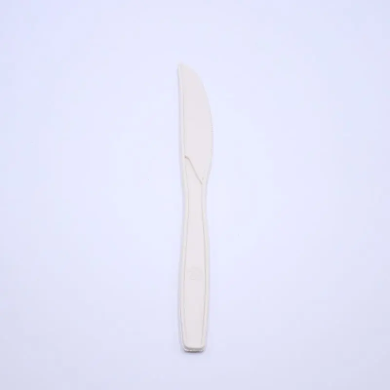Cuchillo Fécula de maíz 7″ blanco- CAJA C/1000 PZAS.