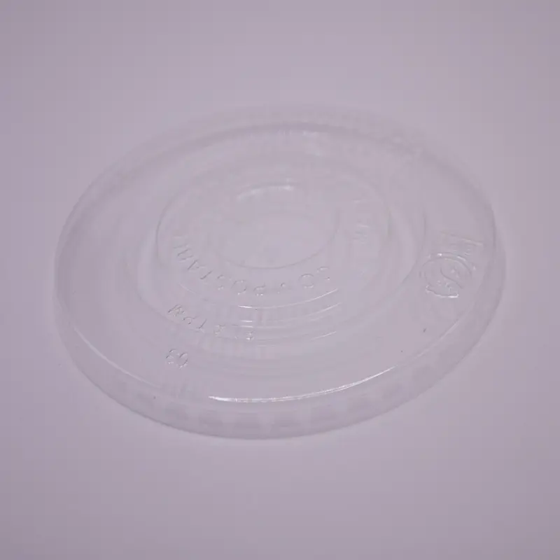 Tapa plana PLA 12/20 oz