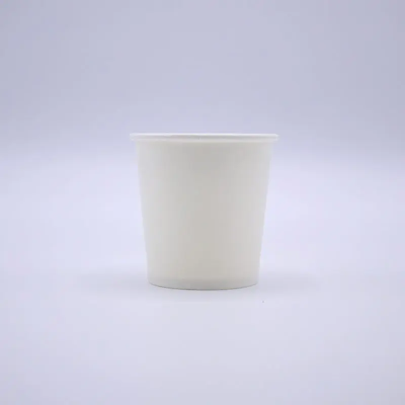 Vaso papel con PLA bebida caliente 4 oz