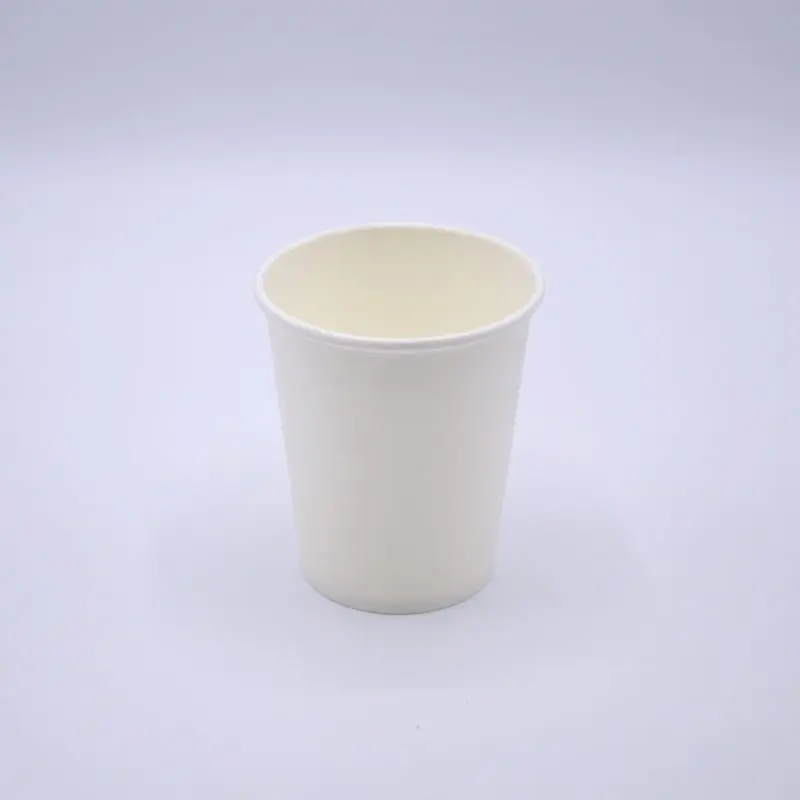 Vaso papel PLA bebida caliente 8 oz. CAJA C/1000 PZAS.