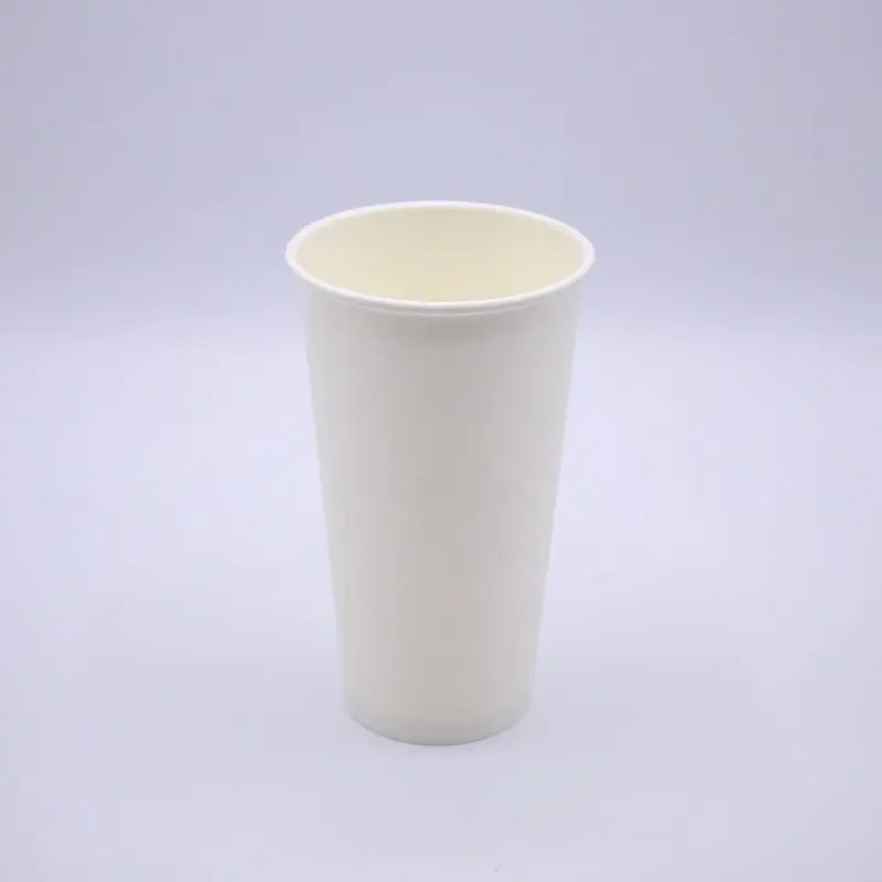 Vaso papel PLA bebida caliente 20 oz. CAJA C/1000 PZAS.