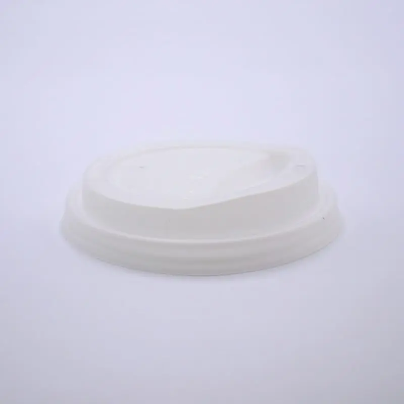 Tapa PLA caliente 8 oz Blanca