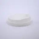 Tapa PLA caliente 8 oz Blanca
