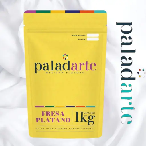[PALAD-FRESA] Fresa Banana polvo / Paladarte 1 KG.