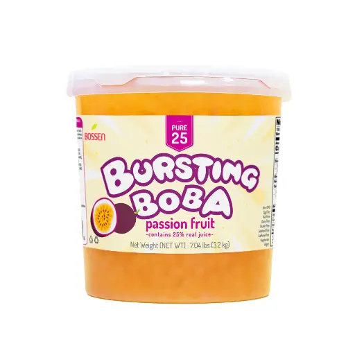 [BB006 PASION] BOBA FRUTA DE LA PASIÓN / BURSTING 3.300 KG.