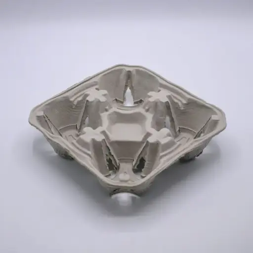 [CAPV4] Portavasos cartón 4 divisiones CAJA C/300 PZAS.